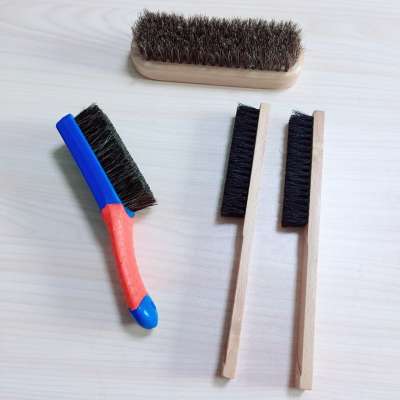 professional household outdoor climbing wood brush with boar or nylon hair custom logo cleaning wooden handle  brushes