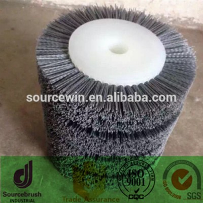 Custom Grinding Machine Abrasive Nylon Drill Polishing Rotary Brushes For Wood Metal