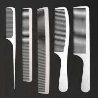 Wholesale Metal Hair Combs Men Stainless Comb Cheap Stainless Steel Hair Comb